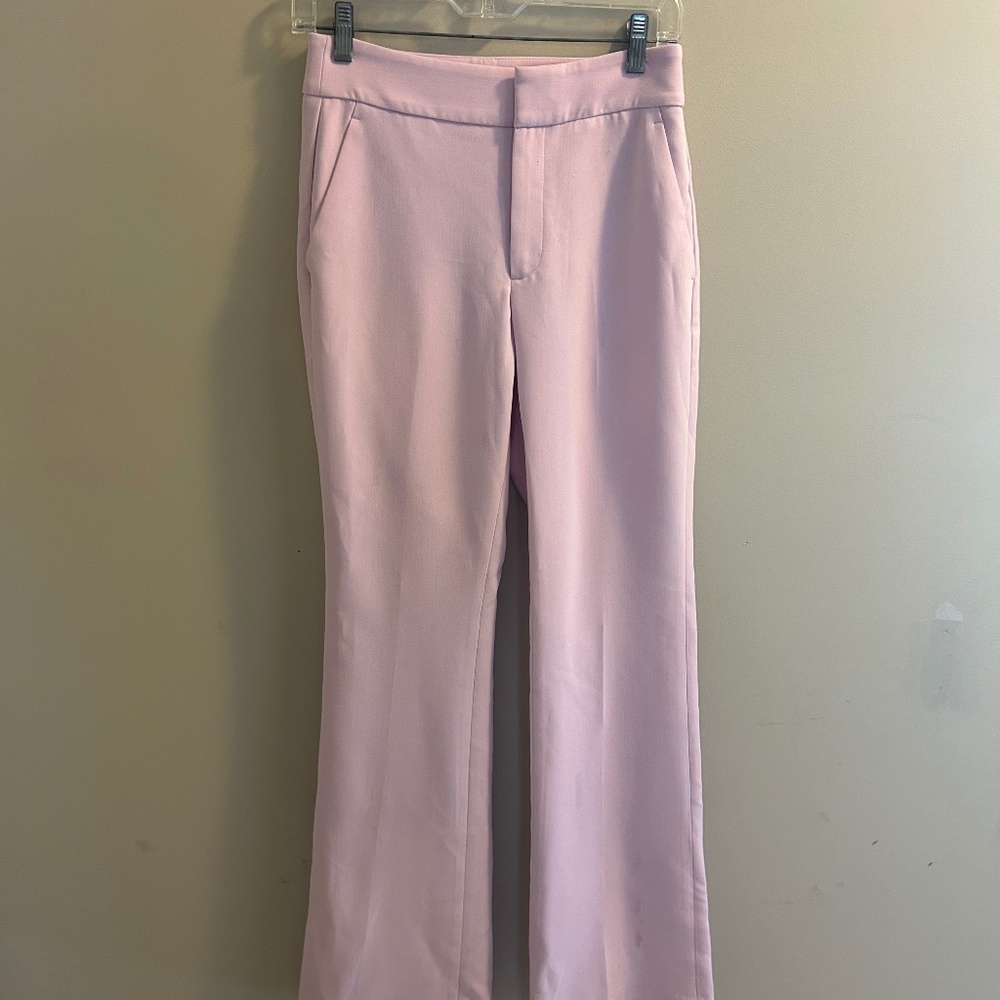 Banana Republic Baby Pink Bootcut Trousers Size 0